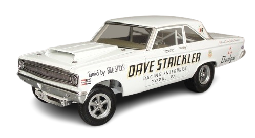 1/18 1965 Dodge Coronet AWB, AFX, "Dave Strickler" F.I.