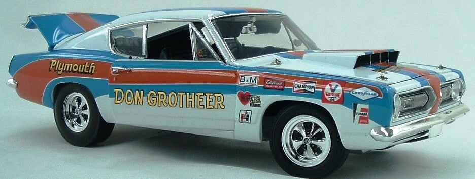 1/18 1968 Plymouth Barracuda Hemi S/Stock Don Grotheer