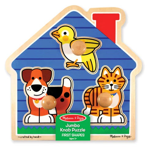 House Pets Jumbo Knob Puzzle - 3 Pieces