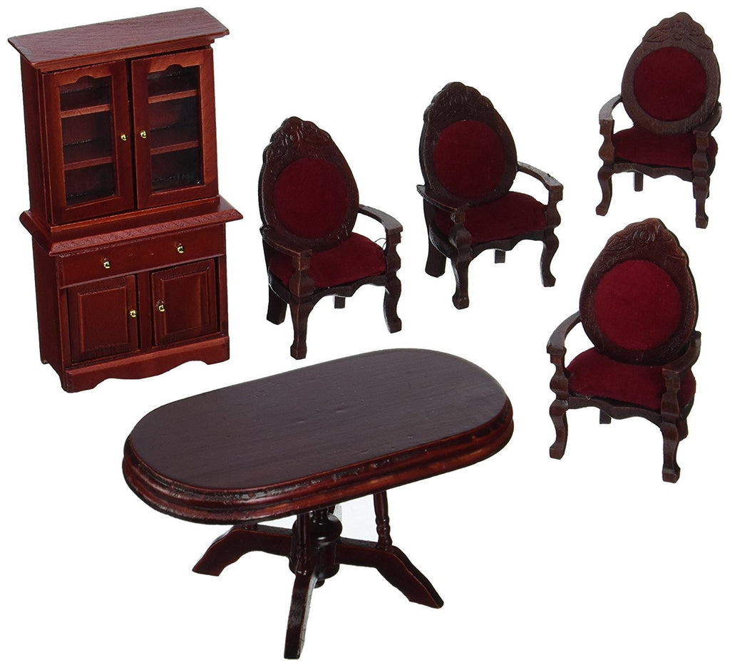 Victorian Dollhouse Dining Room Set