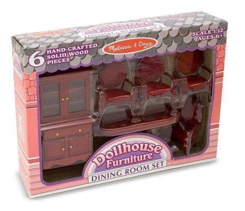 Victorian Dollhouse Dining Room Set