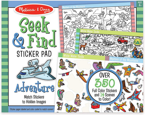 Seek & Find Sticker Pad Adventure