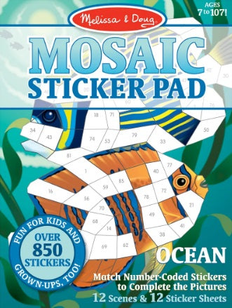 Mosaic Sticker Pad Ocean