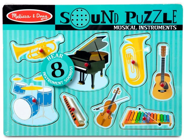 Musical Instruments Sound Puzzle - 8 Pieces