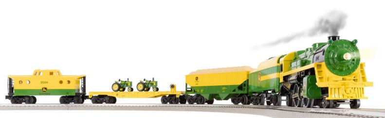 John Deere themed Lionel train set