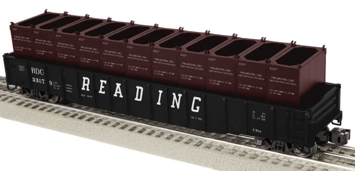 Model of Reading PS-5 Gondola with Coke  Containers.