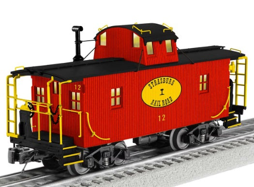 O Strausburg N6B Woodside Caboose #12