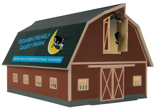 Model of Cowen Family Dairy Farm Barn.