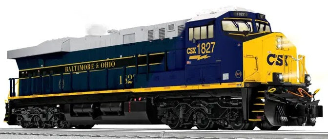 Model of CSX Legacy #1827 ES44AC Baltimore & Ohio Engine