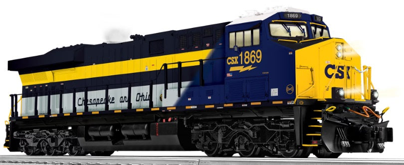 Model CSX Legacy #1869 C&O ES44AC Engine