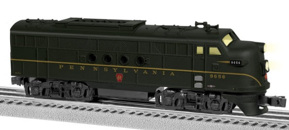 Lionel brand Pennsylvania FT Diesel engine on Fastrack.