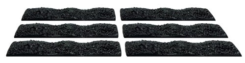 Set of 6 plastic coal loads for Lionel Hoppers