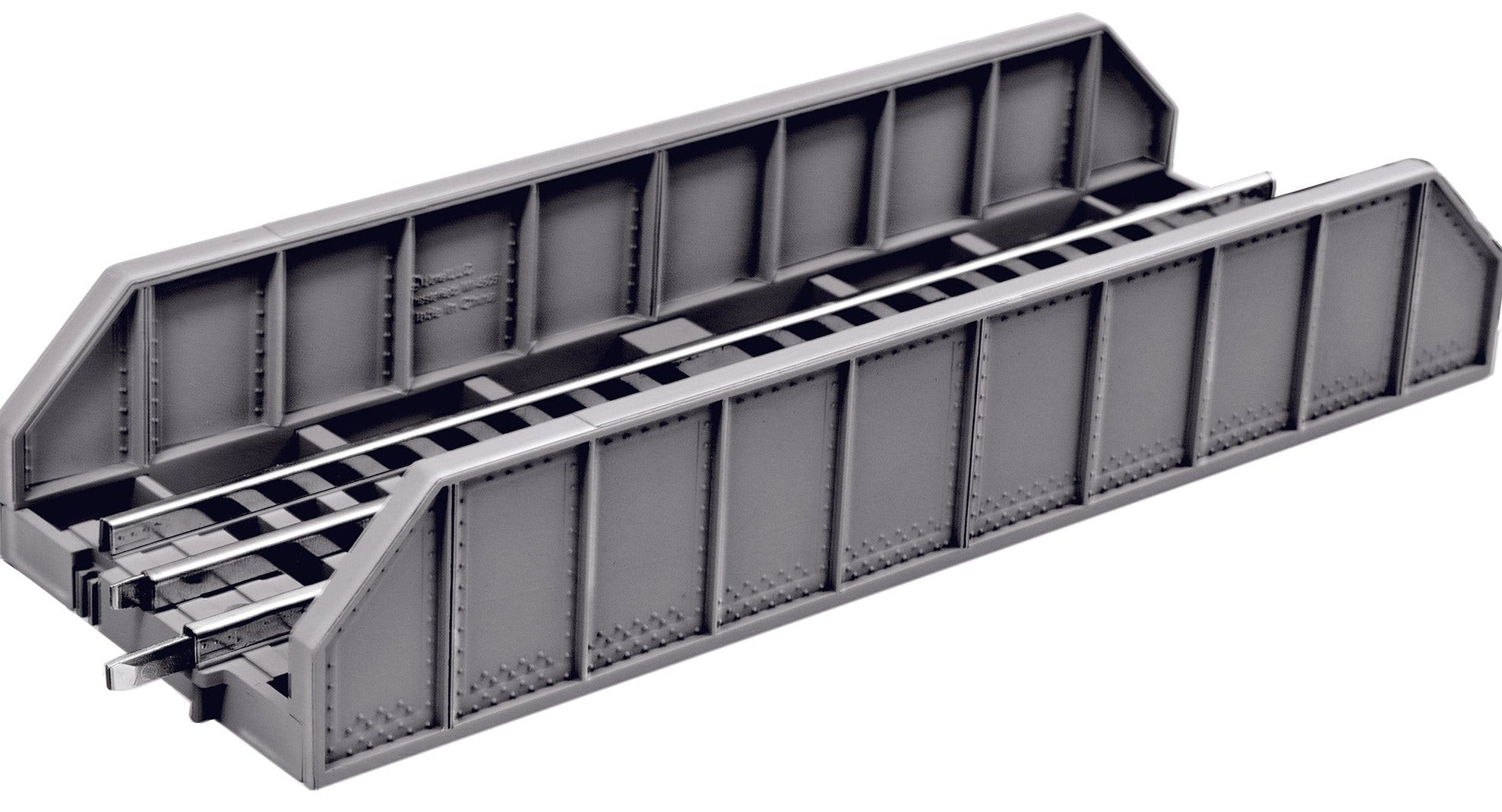 O 10" Girder Bridge Track, Gre