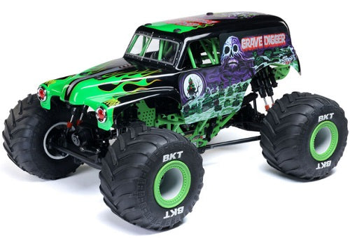 1/8 LMT 2.0 Grave Digger 4X4 Solid Axle Brushless Monster Truck RTR, Green