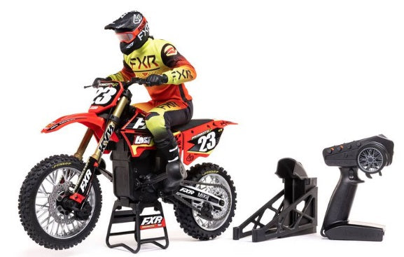 1/4 Promoto-MX Pro Circuit 2S RTR Brushless Motorcycle (Battery and Charger Included), Red