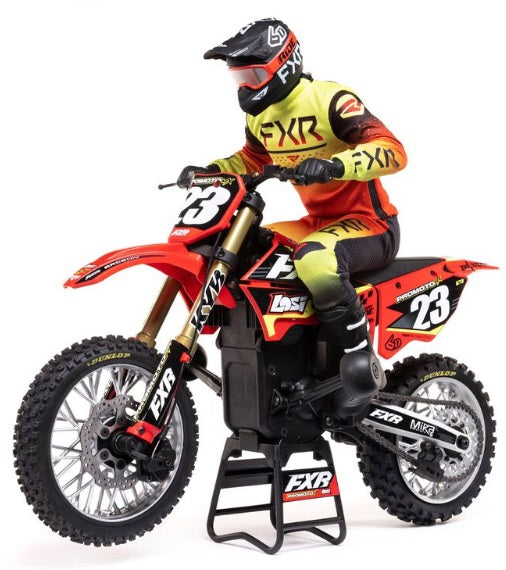 1/4 Promoto-MX Pro Circuit 2S RTR Brushless Motorcycle (Battery and Charger Included), Red