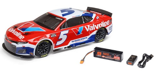 1/12 NASCAR RC Race Car Kyle Larson No. 5 Valvoline 2025 Chevrolet Camaro ZL1 2S AWD RTR Brushed On-Road (Battery & Charger Included)