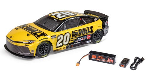 1/12 NASCAR RC Race Car Christopher Bell No. 20 DeWalt 2025 Toyota Camry 2S AWD RTR Brushed On-Road (Battery & Charger Included)