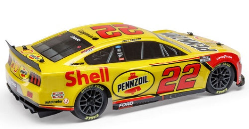 1/12 NASCAR RC Race Car Joey Logano No. 22 Shell 2025 Ford Mustang 2S AWD RTR Brushed On-Road (Battery & Charger Included)