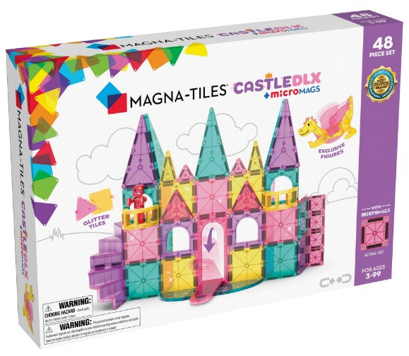Magna-Tiles Castle Deluxe 48pc Set