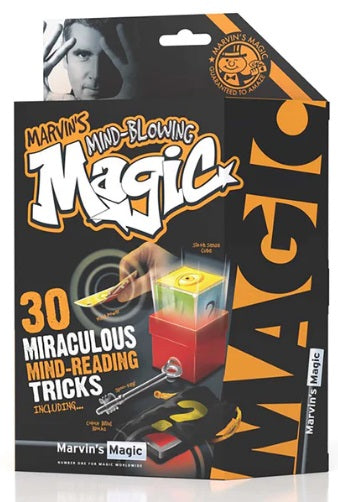Marvin's Magic Magic 30 Mind-Reading Tricks (Orange) – Hobby Express Inc.