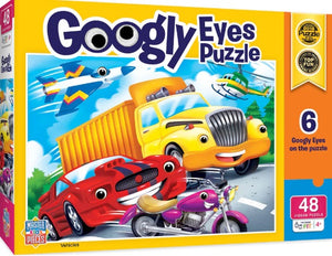 Vehicles Googly Eyes 48pc Puzzle