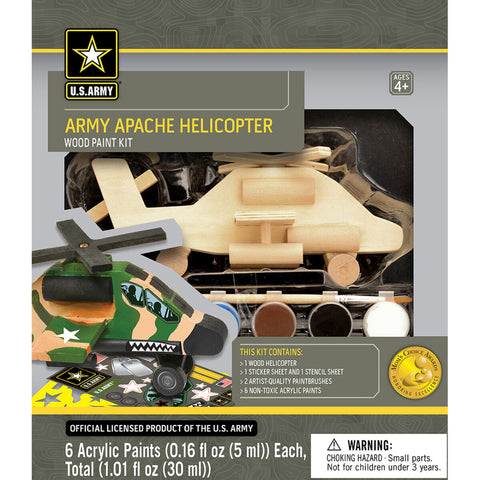 Paint Your Own Army Apache Kit