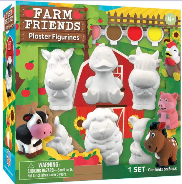 Farm Friends Plaster Figures