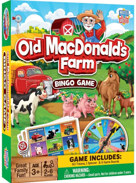 Old MacDonalds Farm BIngo