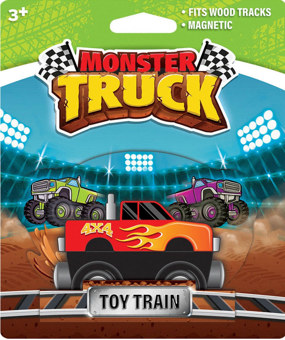 Monster Truck Wooden Trains