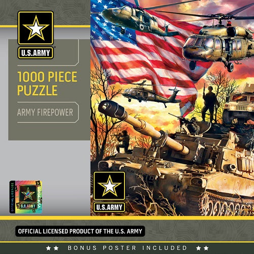 US Army Firepower 1000pc Puzzle