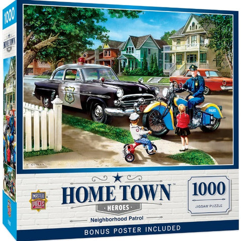 Neighborhood Patrol 1000pc Puzzle