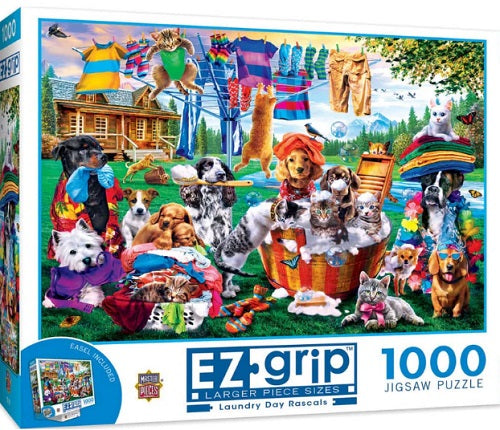 Laundry Day Rascals 1000pc Puzzle