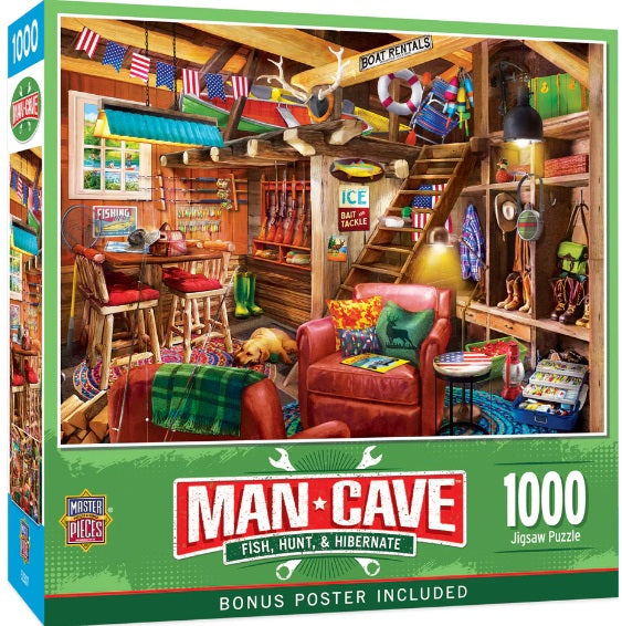 1000pc Fish, Hunt & Hibernate