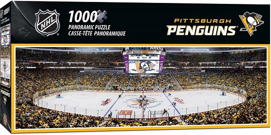 Pittsburgh Penguins 1000pc Panoramic Puzzle
