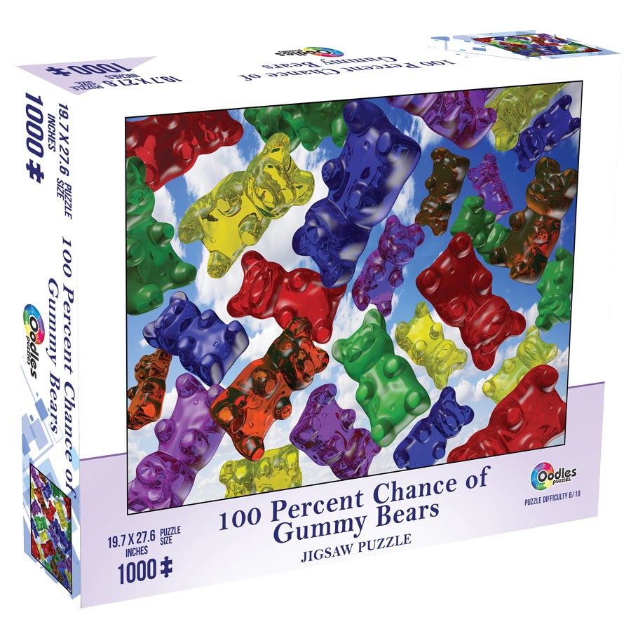 100% Chance Gummy Bears 1000pc Puzzle