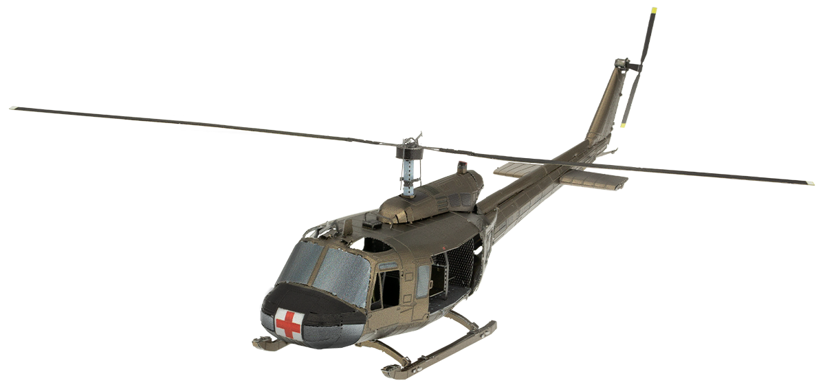 UH-1 Huey Helicopter Metal Ear