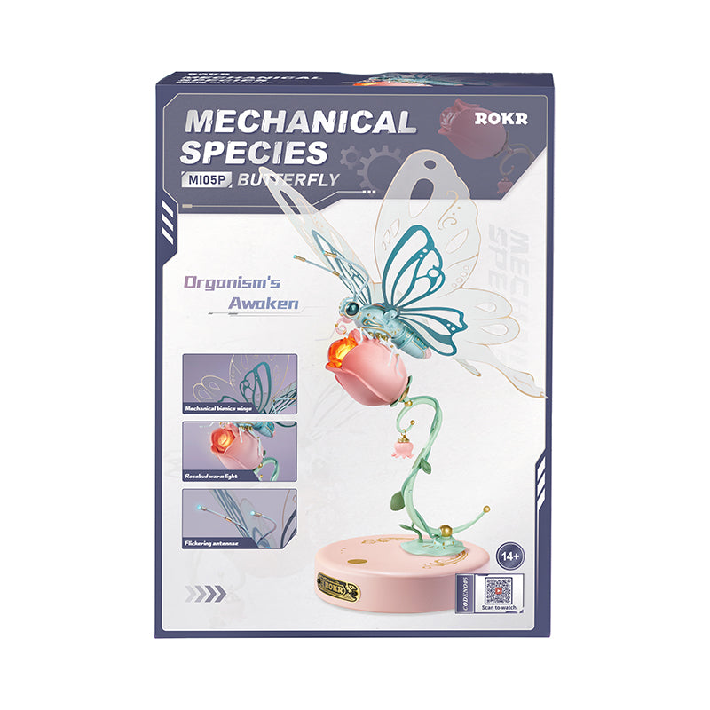 Package for Mechanical Butterfly model kit