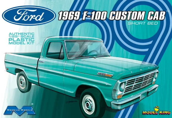 1/25 1969 Ford F-100 Custom Shortbed Pickup