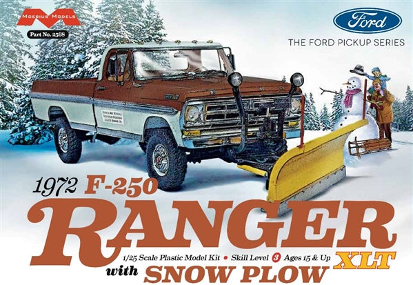 1/25 1972 Ford F250 Ranger XLT with Snow Plow