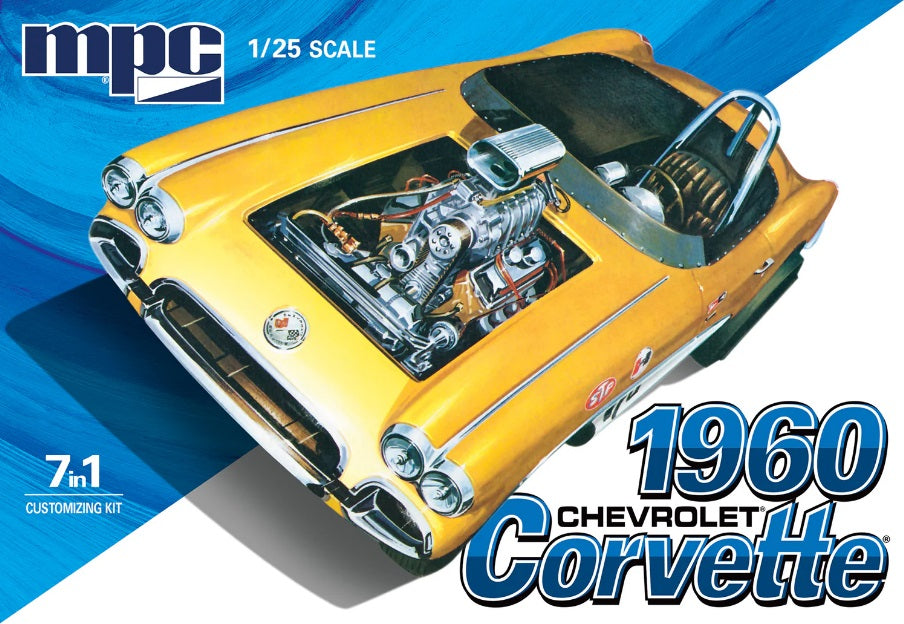 1/25 1960 Chevy Corvette (7 'n 1) MPC1002