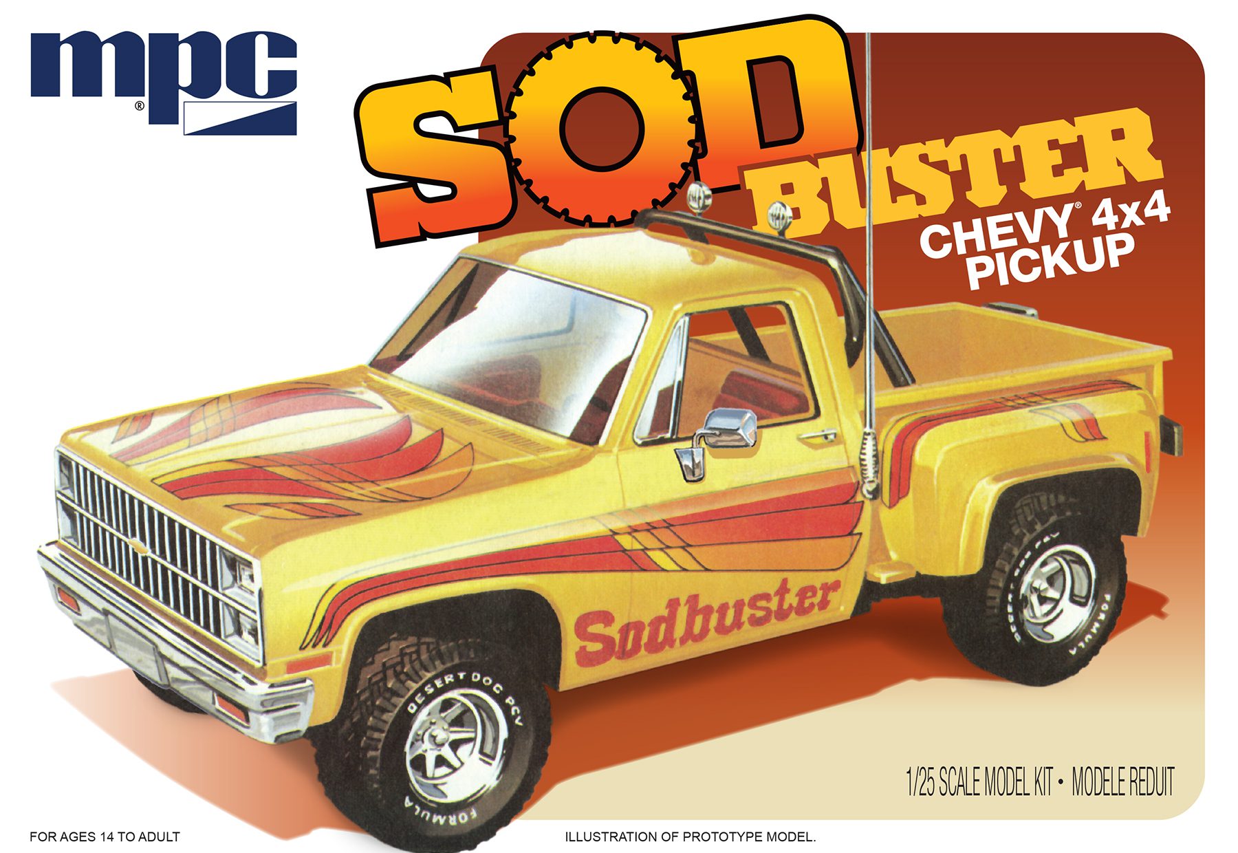 1/25 1981 Chevy Stepside Pickup Sod Buster
