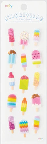Stickiville Ice Pops Stickers