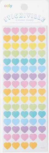 Stickiville Mini Hearts Stickers