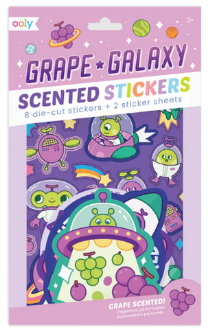 Galaxy Grapes Scented Stickers