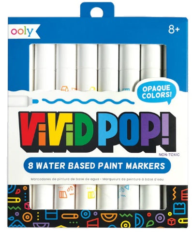 Pop! Water Based Paint Markers (8)