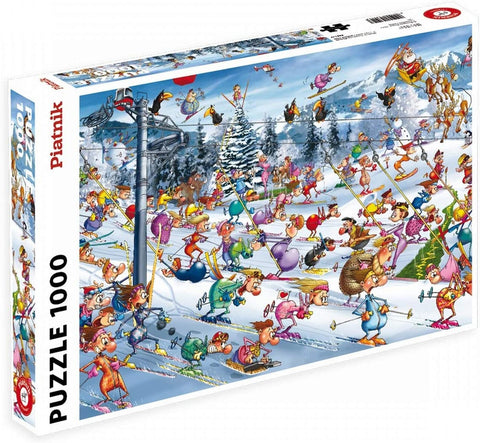 Christmas Ski 1000pc Puzzle