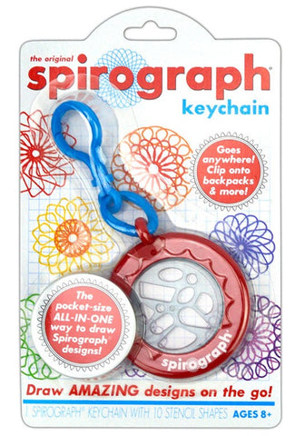 Spirograph Key Chain
