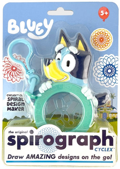 Spirograph Cyclex Clip Bluey