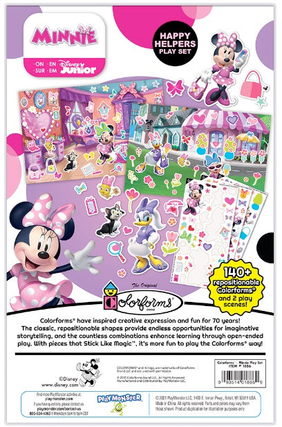 Colorforms Disney Colorforms Disney Minnie Mouse Play Set – Hobby Express Inc.